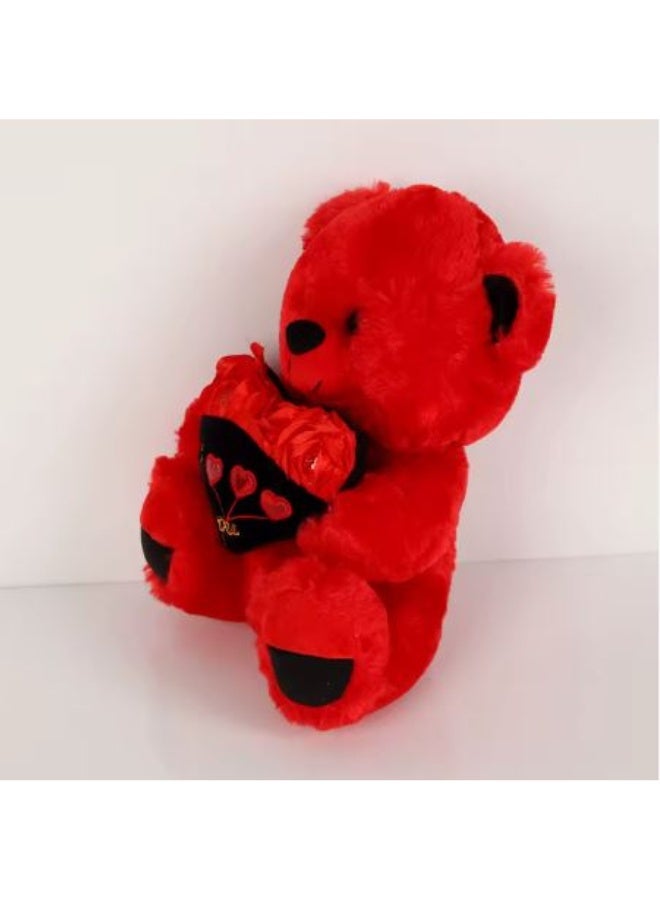 30 cm Soft Plush Teddy Bear | Cute Stuffed Toy for Kids, Gifting & Decoration - Image 4